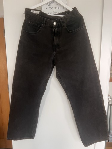 Jeans zara marrone - jeans, lavato