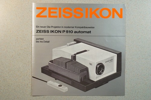 Zeiss ikon brochure proiettore - zeiss,