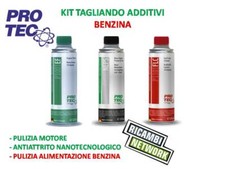 Kit Additivi Tagliando Olio Motore Benzina (Pulizia + Antiattrito) Protec ✔