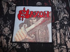 Saxon Woven Patch NWOBHM