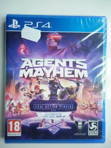 Agents mayhem jeu vidéo - agents, of