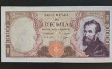 10.000 LIRE MICHELANGELO DECR