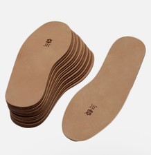JR Rendenbach Mens Leather Full Soles For Shoe Repair Soling - 1 Pair (10-11)