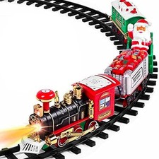 Trenino Natalizio Per Sottoalbero Treno Elettrico Per Base Albero Di Natale LED