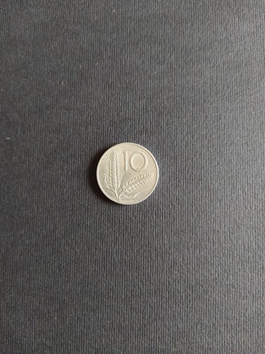 Moneta italia lire 1954 - italia, 10