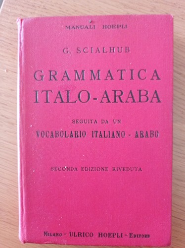 Grammatica italo araba - grammatica,