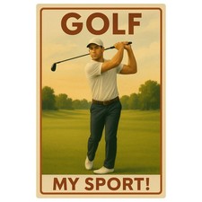 Targa sportiva Golf My Sport