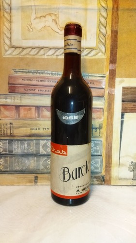 Vino 1958 barolo cotras - 1958, m