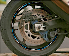 KIT ADESIVI CERCHI T MAX 500 530 560 moto Yamaha tmax SET strisce RUOTE t-max