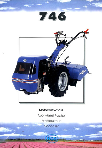 Bcs motocoltivatore 746 - 746, "