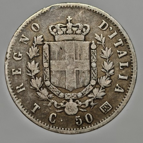 Centesimi 1863 stemma - 50,