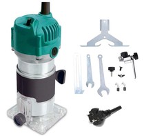 Fresatrice Verticale Elettrica 800W 6 MM Rifilatore Fresa Legno Trimmer Router