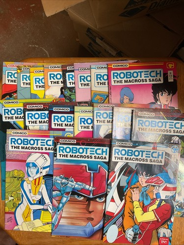 Lotto fumetti comico robotech - lotto,