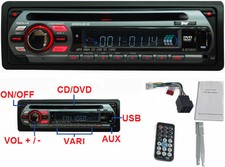 Autoradio Bluetooth FM slot USB AUX CD  frontalino estraibile musica Mp3 52Wx4