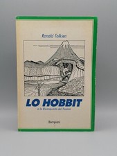 Lo Hobbit o La Riconquista Del Tesoro Ronald Tolkien 1° Edizione Bompiani 1986