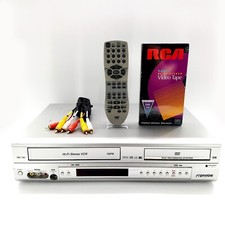 Sansui VRDVD4005 Lettore VHS registratore combinato DVD/VCR con telecomando testato e funzionante