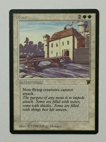 Moat legends mtg magic the - moat,