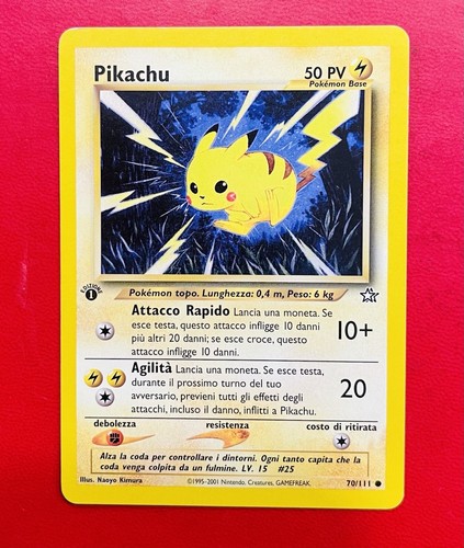 Lotto carte pokémon pikachu - lotto,