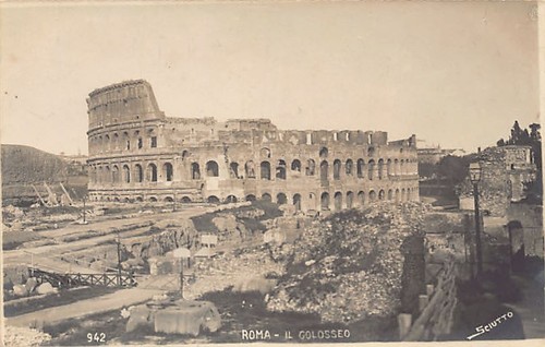 Italia roma il colosseo - -,
