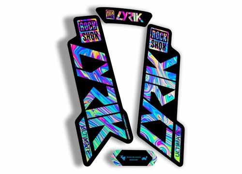 Adesivo rock shox lyrik - rock,