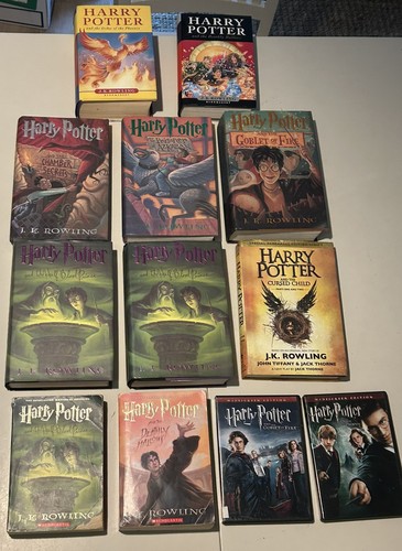 Harry potter media lot - media, 8