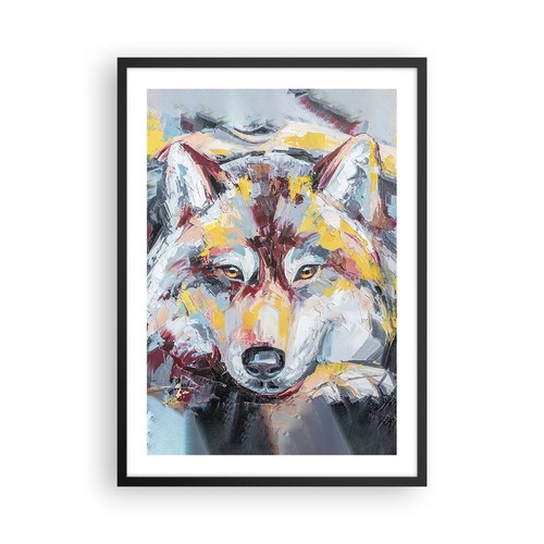 Poster 50x70cm olio - poster, cane