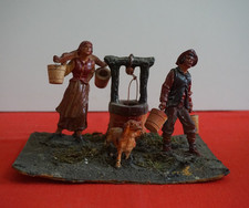 Rarissimo Confalonieri Chialù Diorama integro perfetto +SCATOLA statuine presepe