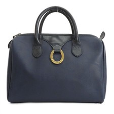 Borsa Dior Trotter Boston borsa in PVC navy vintage autentica