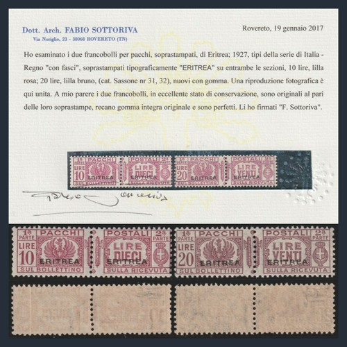 Colonie italiane 1927 eritrea - 1927,