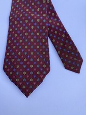 Cravatta Vintage In Pura Seta