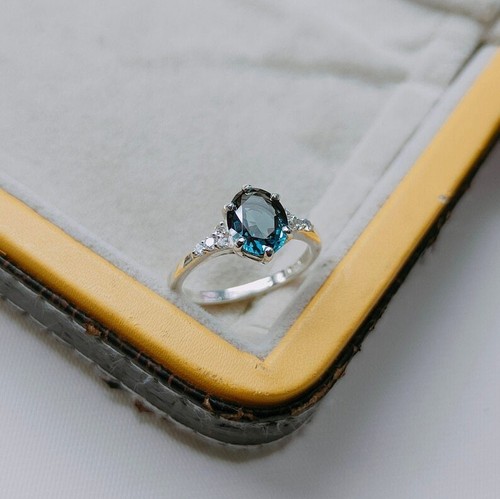 Anello con zaffiro ocean - zaffiro,