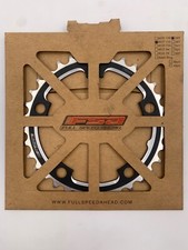 Corona guarnitura bici corsa FSA PRO 38-34 10 s 110 BCD nera bike chainring