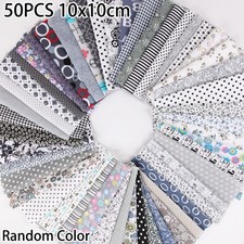 50x Patchwork Tessuto Cotone