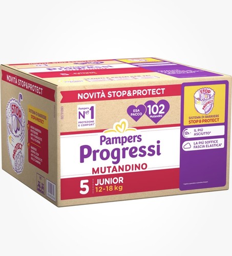 Pampers progressi taglia - pampers, 5