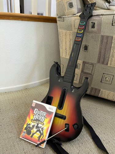 Guitar hero world tour - guitar, wii