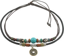 Collana Boho a Doppio Filo Con