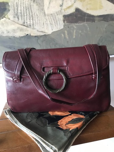 Borsa pelle anni 1960 - borsa,