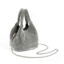 Borsa donna strass pochette