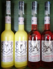 Liquori limoncello melone .. 30 gusti artigianali da 500 ml.