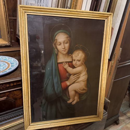 Stampa antica madonna - madonna,