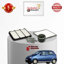 KIT TAGLIANDO 4 FILTRI CHEVROLET MATIZ 1.0 49KW 67CV DAL 2005 ->