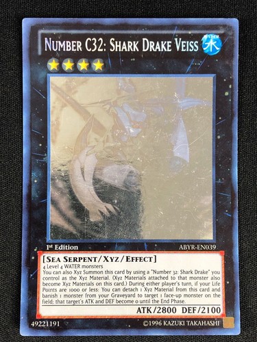 Yugioh numero c32 drago - yugioh, squalo