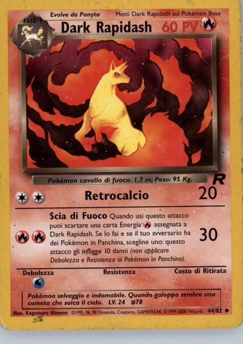 Italian dark rapidash 82 - italian, 44/82