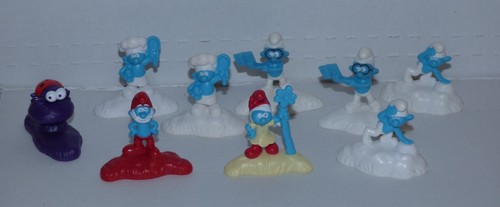 Figurine puffi mcdonald s - (9), mcdonald's