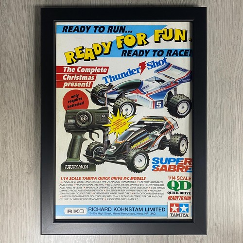 Framed tamiya thunder shot - tamiya,