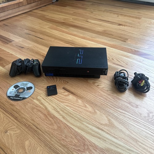 Sony playstation black fat - black,