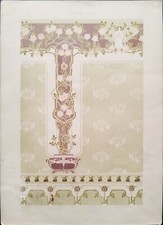 Antica stampa colori - stampa, 1901