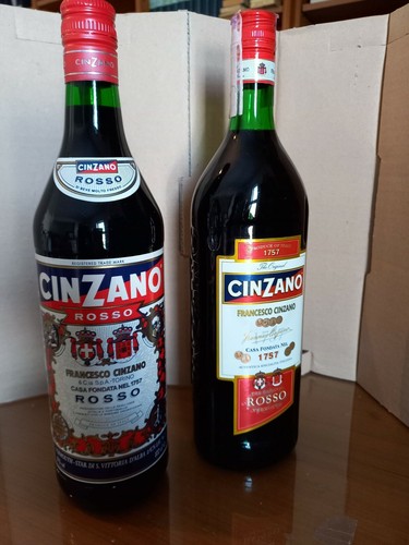 Cinzano bottiglie vintage - bottiglie,
