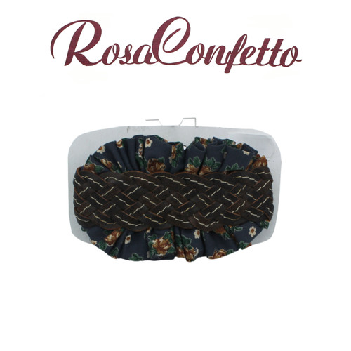 Oval hair clip fabric and - clip,,
