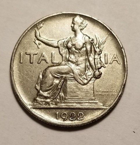 1922 italia una - italia, lira